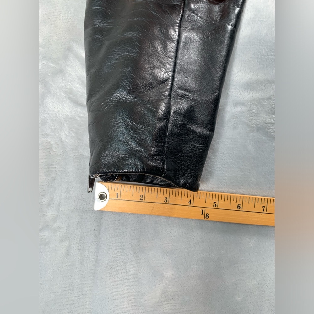 Vintage Bristol Cafe Racer Motorcycle Leather
Black punk - Picture 11 of 14